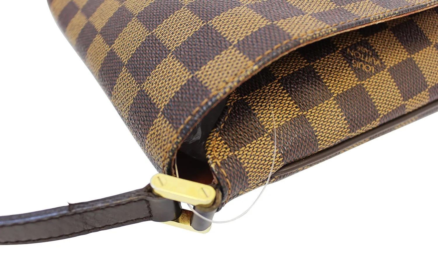 LOUIS VUITTON Damier Ebene Musette Salsa Crossbody Bag