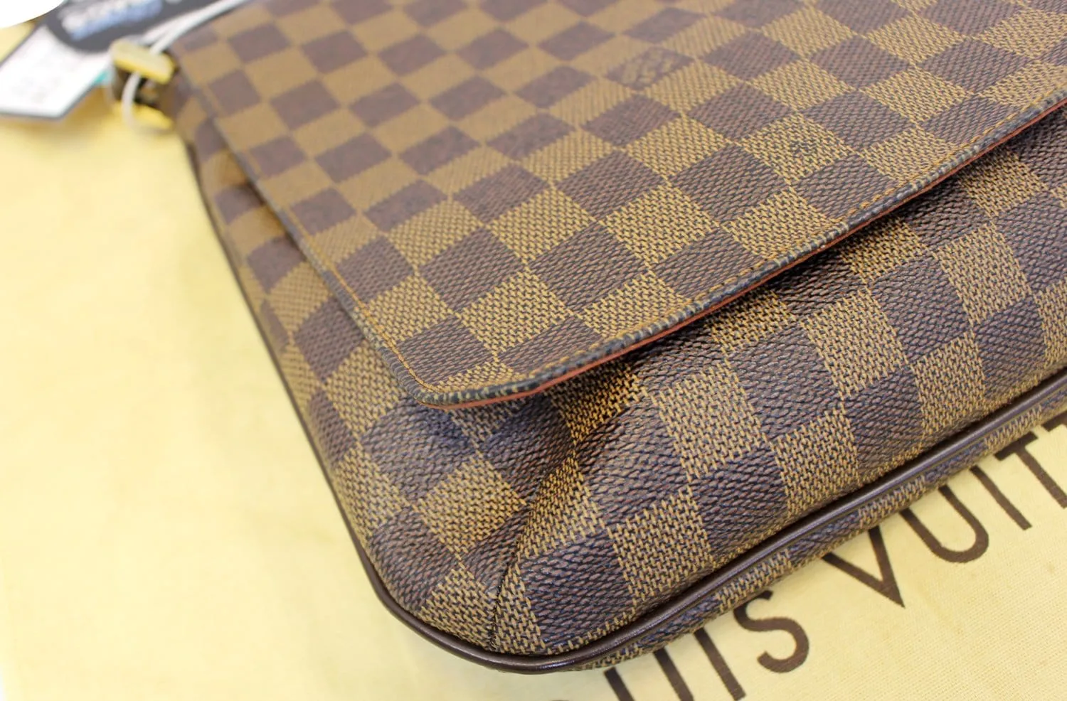 LOUIS VUITTON Damier Ebene Musette Salsa Crossbody Bag