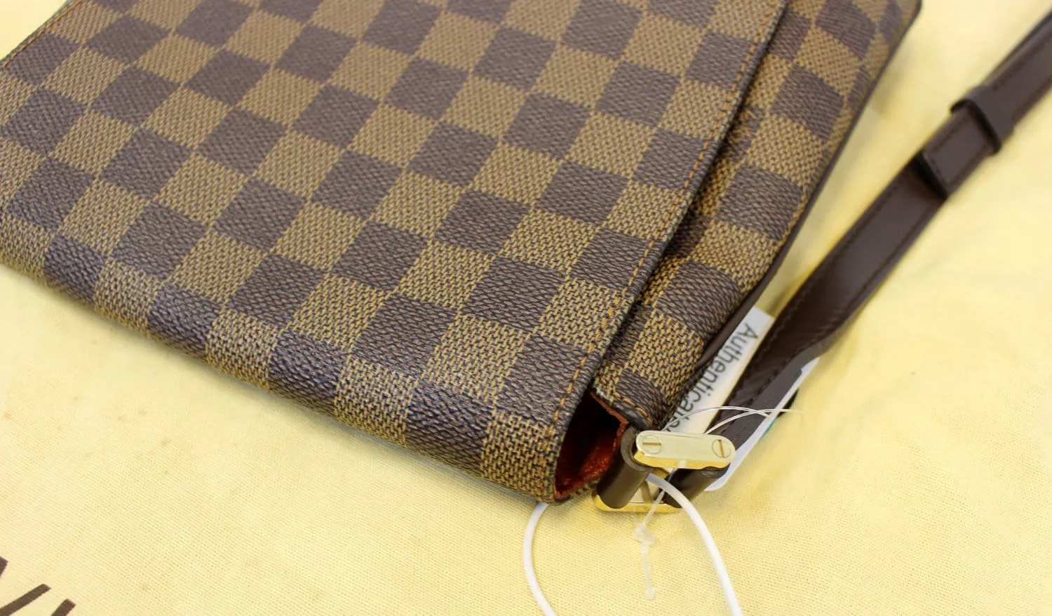 LOUIS VUITTON Damier Ebene Musette Salsa Crossbody Bag