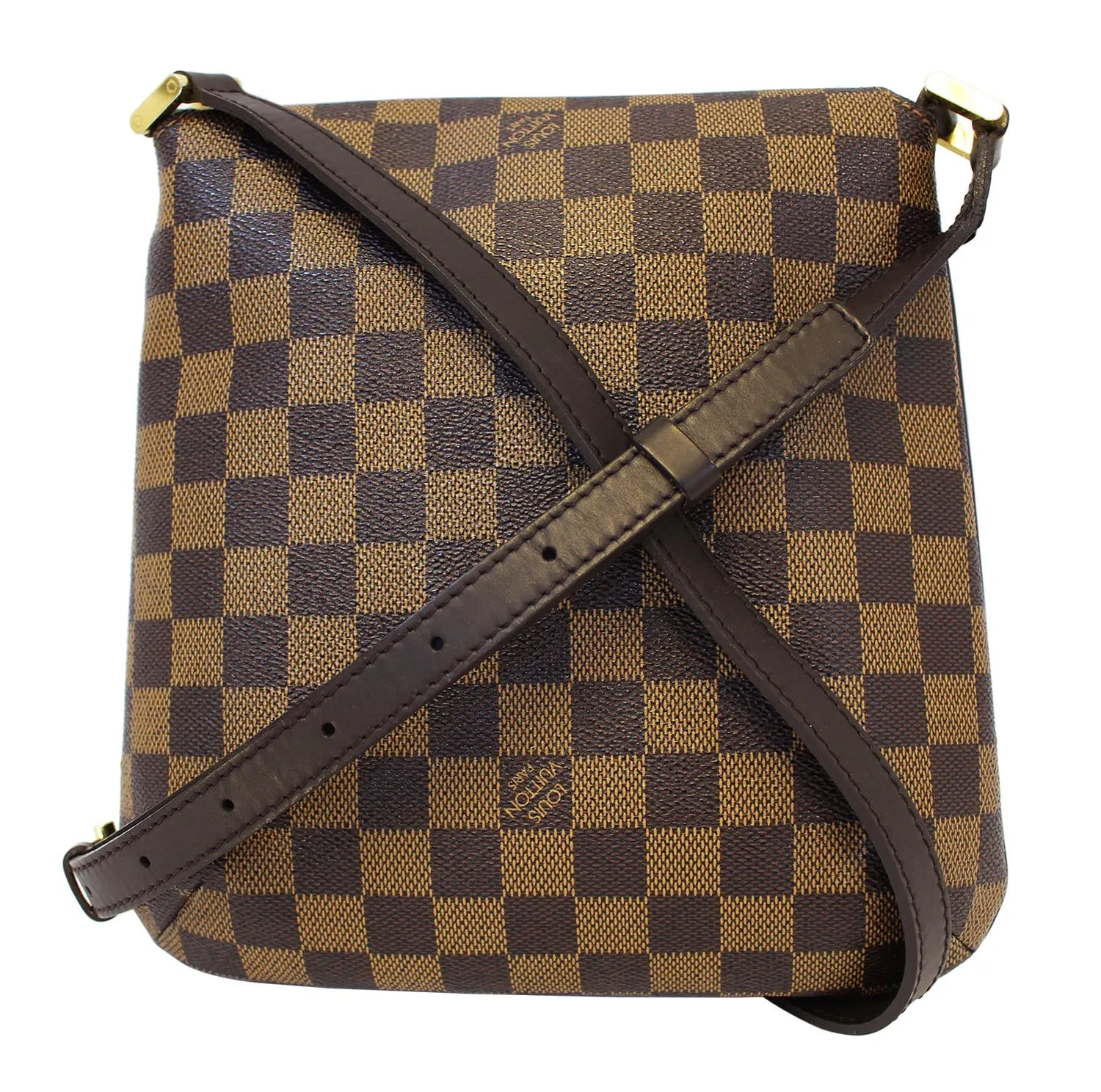 LOUIS VUITTON Damier Ebene Musette Salsa Crossbody Bag