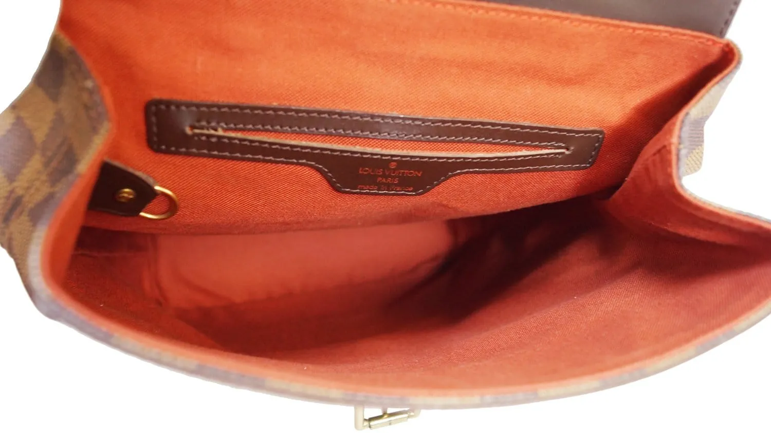 LOUIS VUITTON Damier Ebene Soho Backpack Bag
