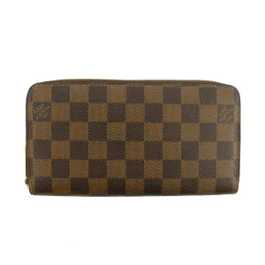 Louis Vuitton Damier Ebene Zippy Wallet #2871