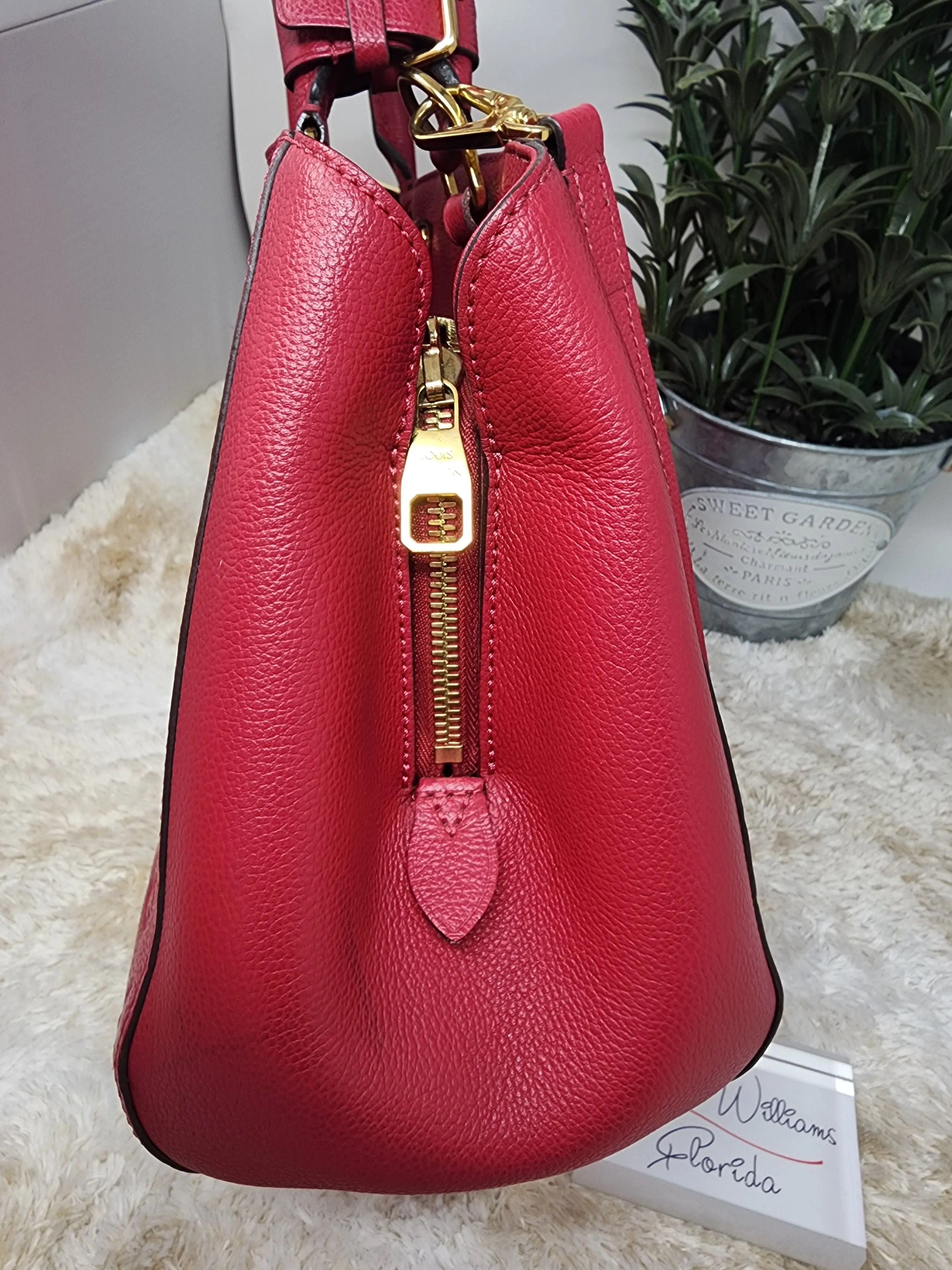 LOUIS VUITTON EMPREINTE MONTAIGNE MM, DAHLIA