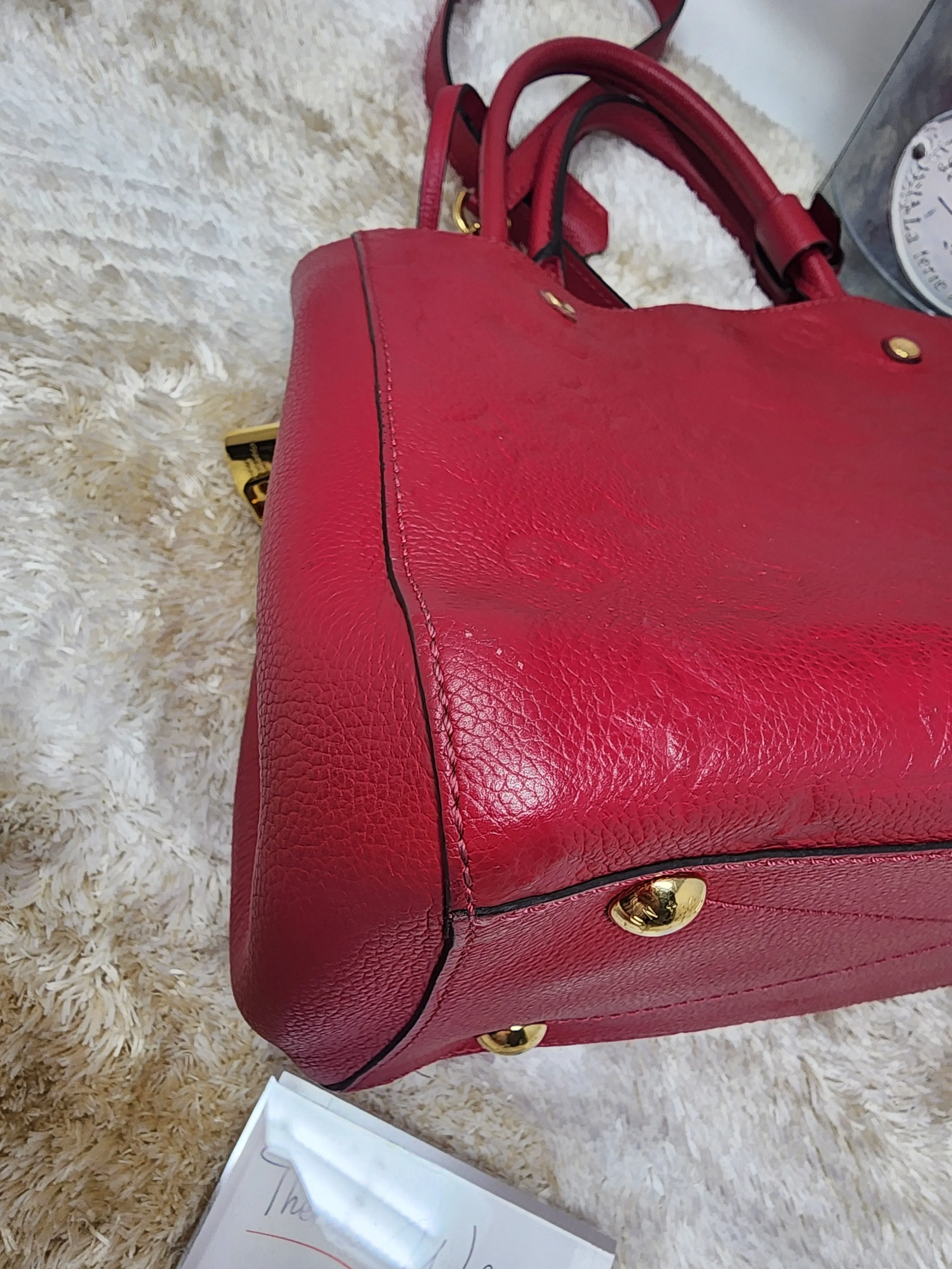 LOUIS VUITTON EMPREINTE MONTAIGNE MM, DAHLIA