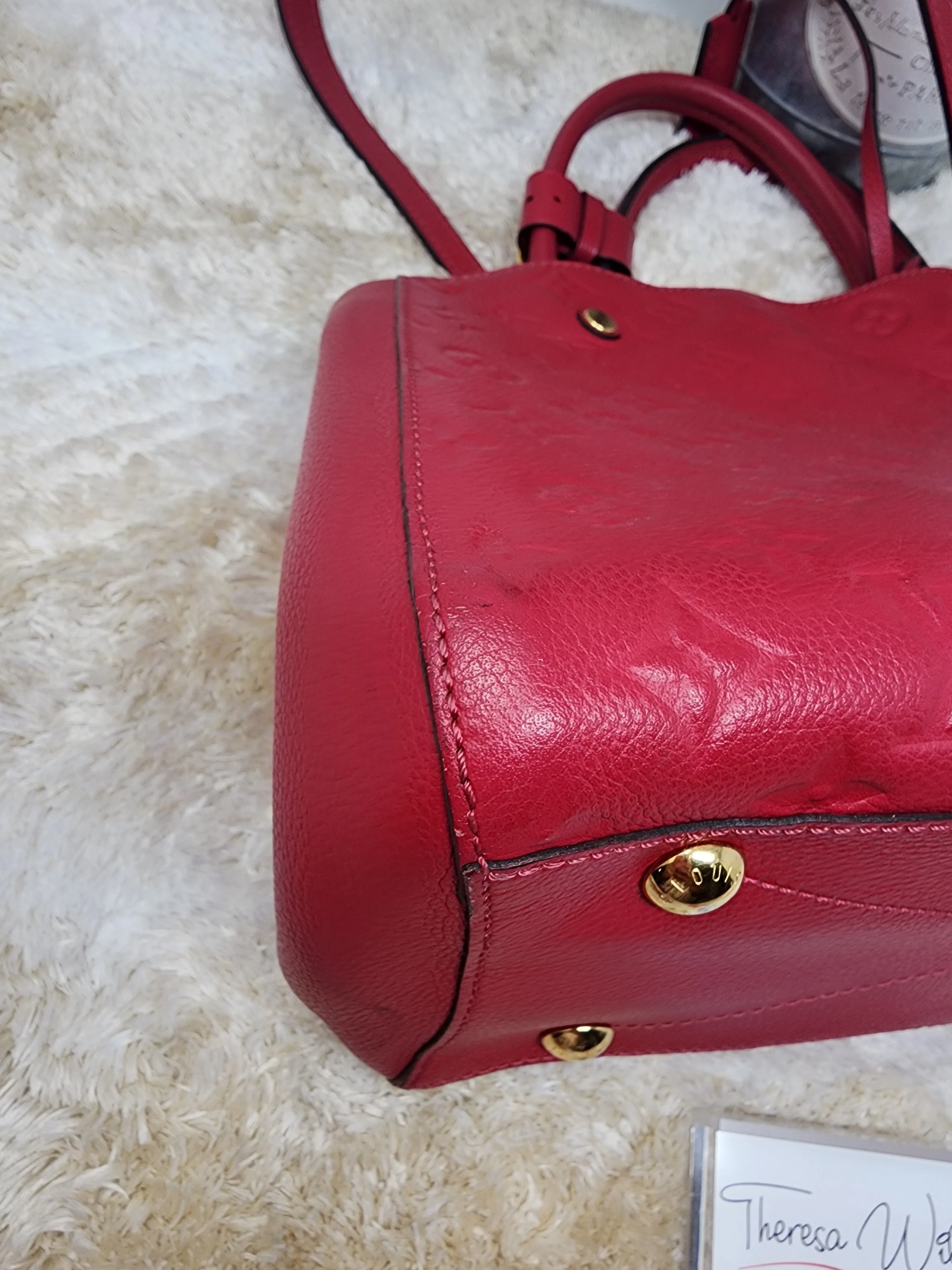 LOUIS VUITTON EMPREINTE MONTAIGNE MM, DAHLIA