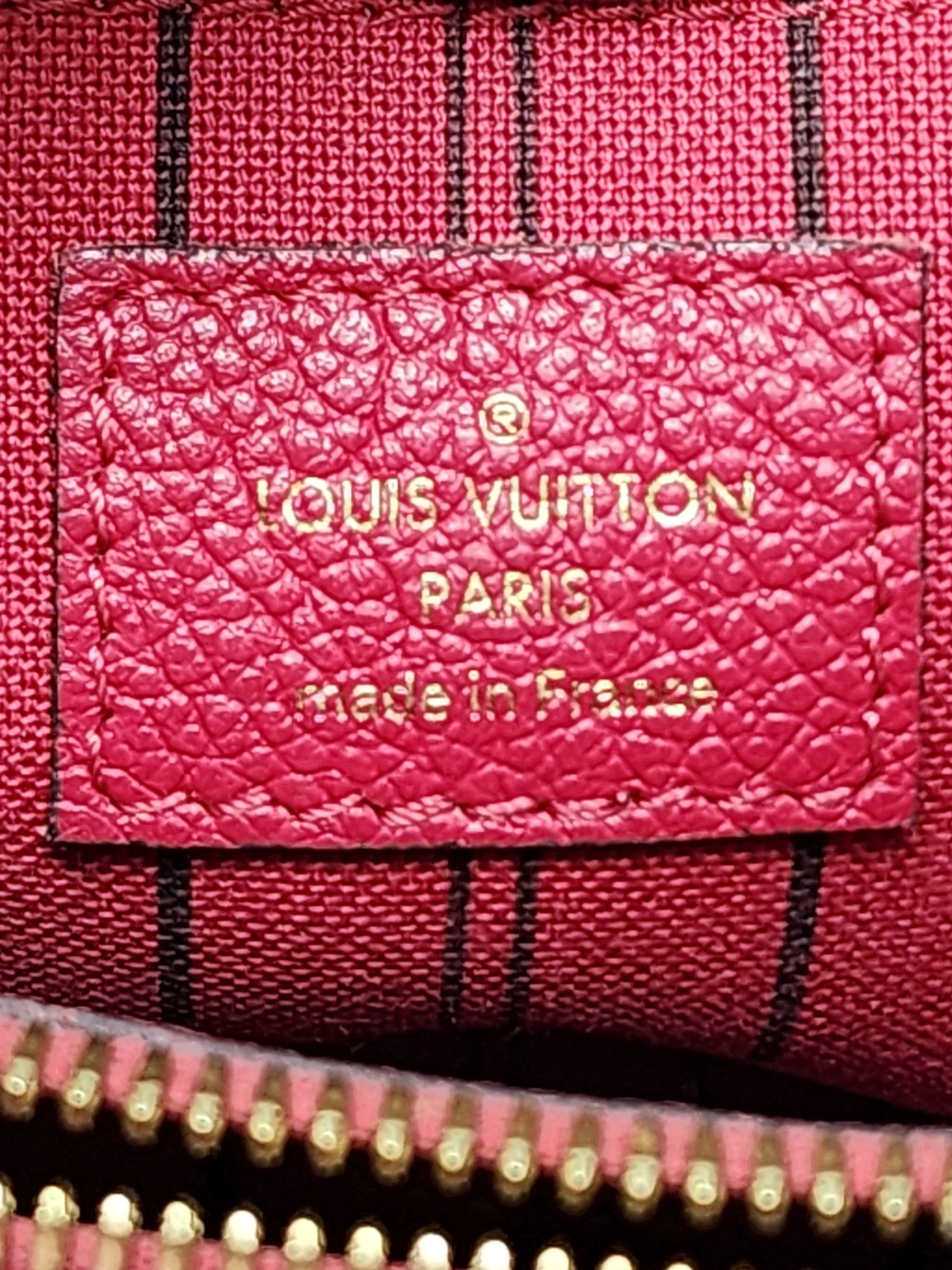 LOUIS VUITTON EMPREINTE MONTAIGNE MM, DAHLIA