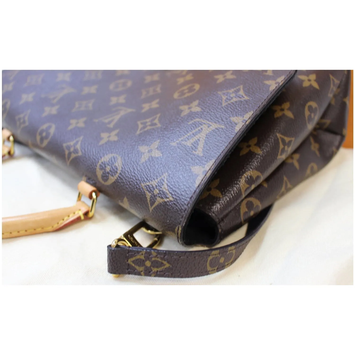 LOUIS VUITTON Marignan Monogram Canvas Messenger Shoulder Bag Brown - 15% OFF
