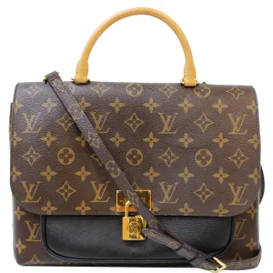 LOUIS VUITTON Marignan Monogram Canvas Messenger Shoulder Bag Brown - 15% OFF
