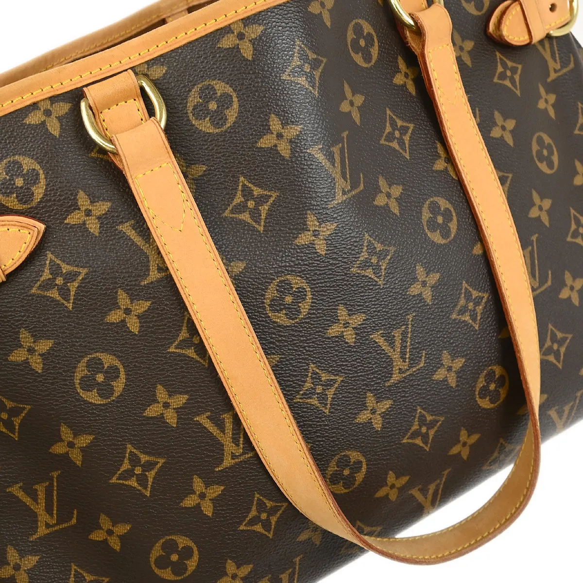 Louis Vuitton Monogram Batignolles Horizontal Tote Handbag M51154 CA1097 XX28588