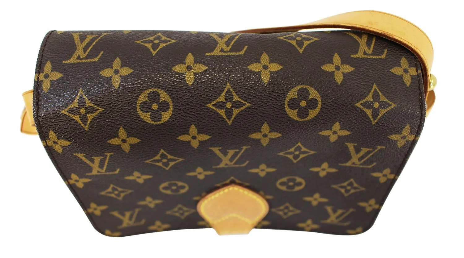 LOUIS VUITTON Monogram Canvas Cartouchiere MM Bag