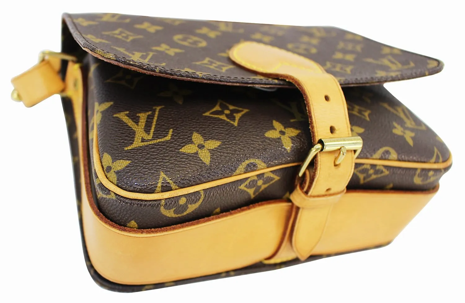 LOUIS VUITTON Monogram Canvas Cartouchiere MM Bag