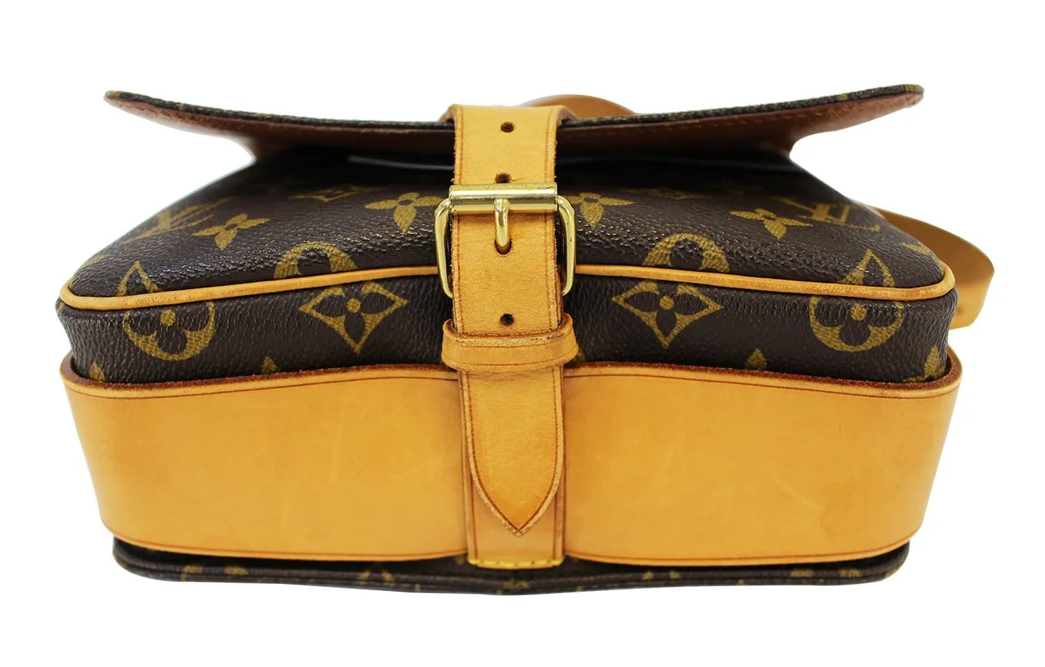 LOUIS VUITTON Monogram Canvas Cartouchiere MM Bag