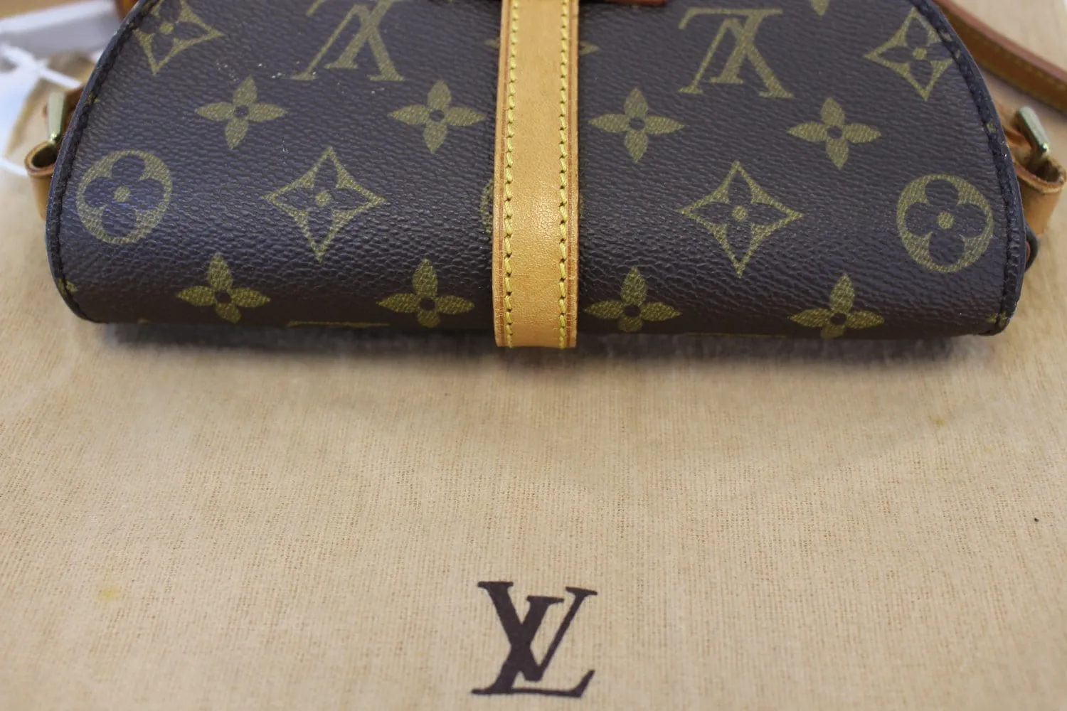 LOUIS VUITTON Monogram Canvas Chantilly PM Crossbody