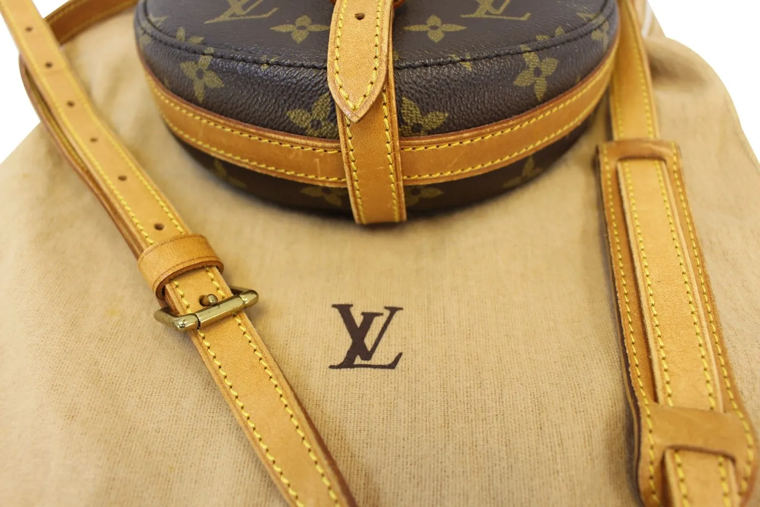 LOUIS VUITTON Monogram Canvas Chantilly PM Crossbody