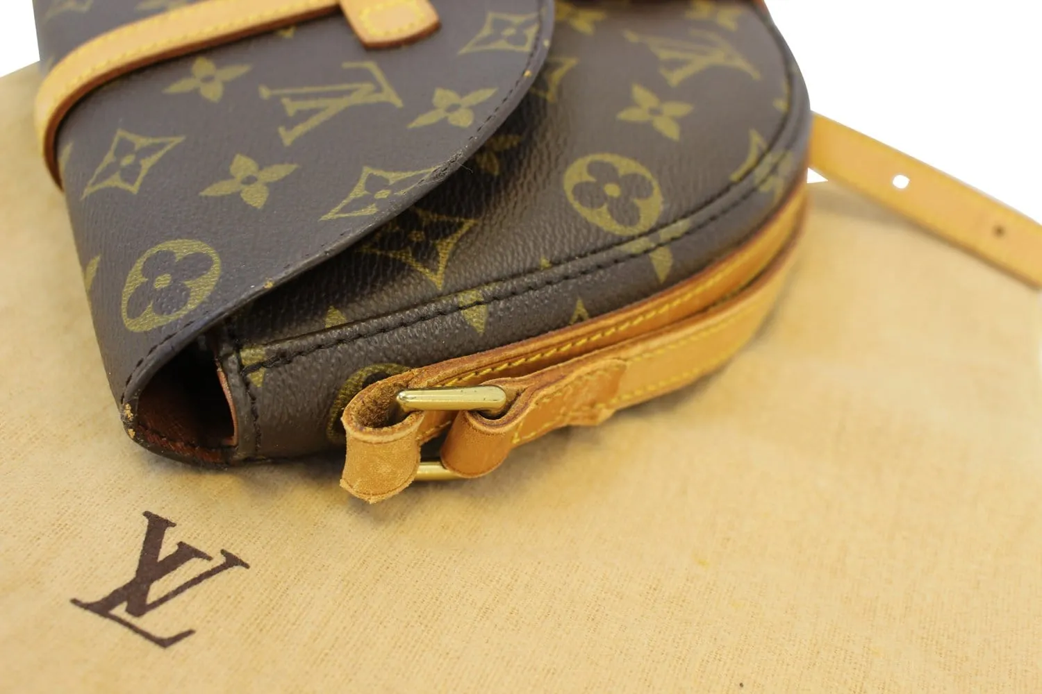 LOUIS VUITTON Monogram Canvas Chantilly PM Crossbody