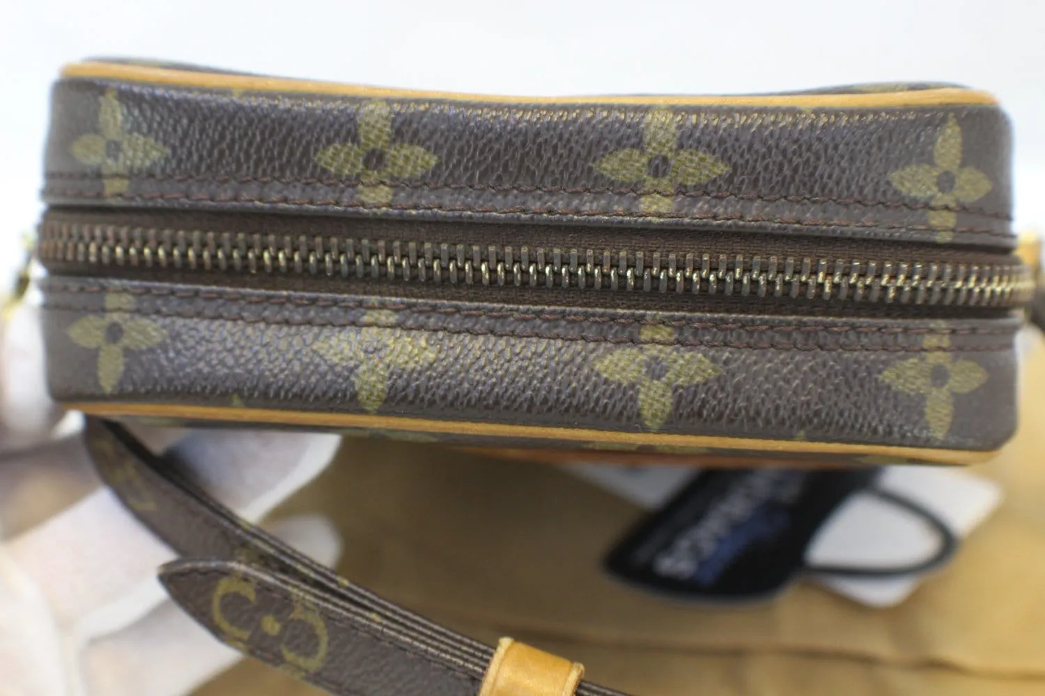 LOUIS VUITTON Monogram Canvas Danube Crossbody Bag