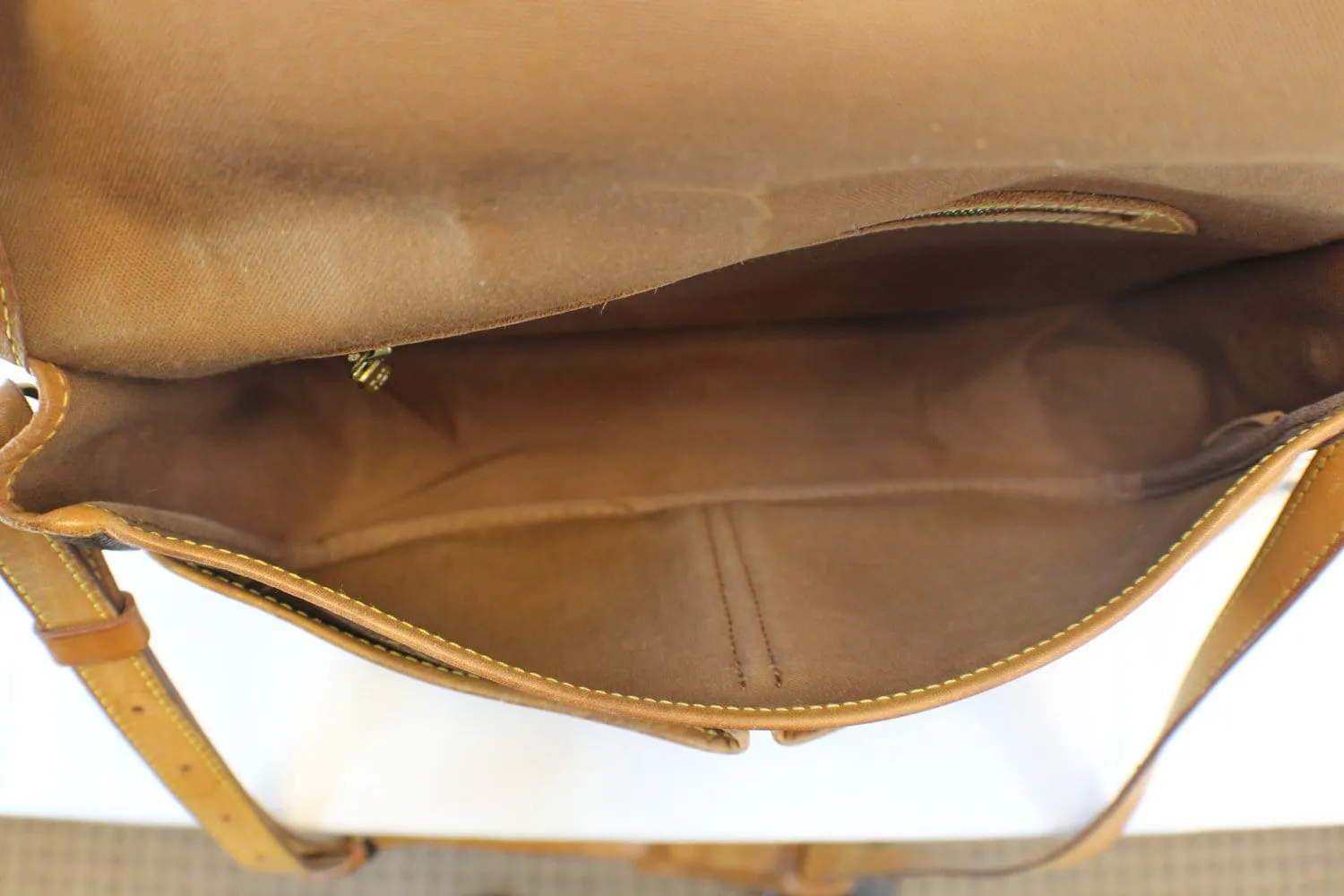 LOUIS VUITTON Monogram Canvas Danube Crossbody Bag