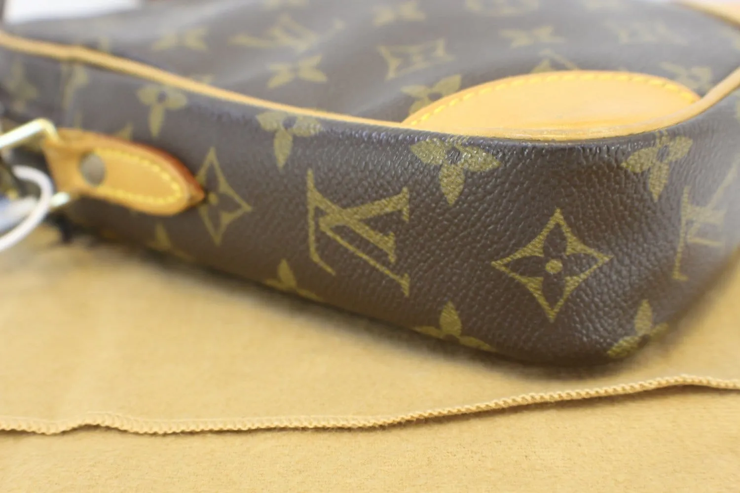 LOUIS VUITTON Monogram Canvas Danube Crossbody Bag