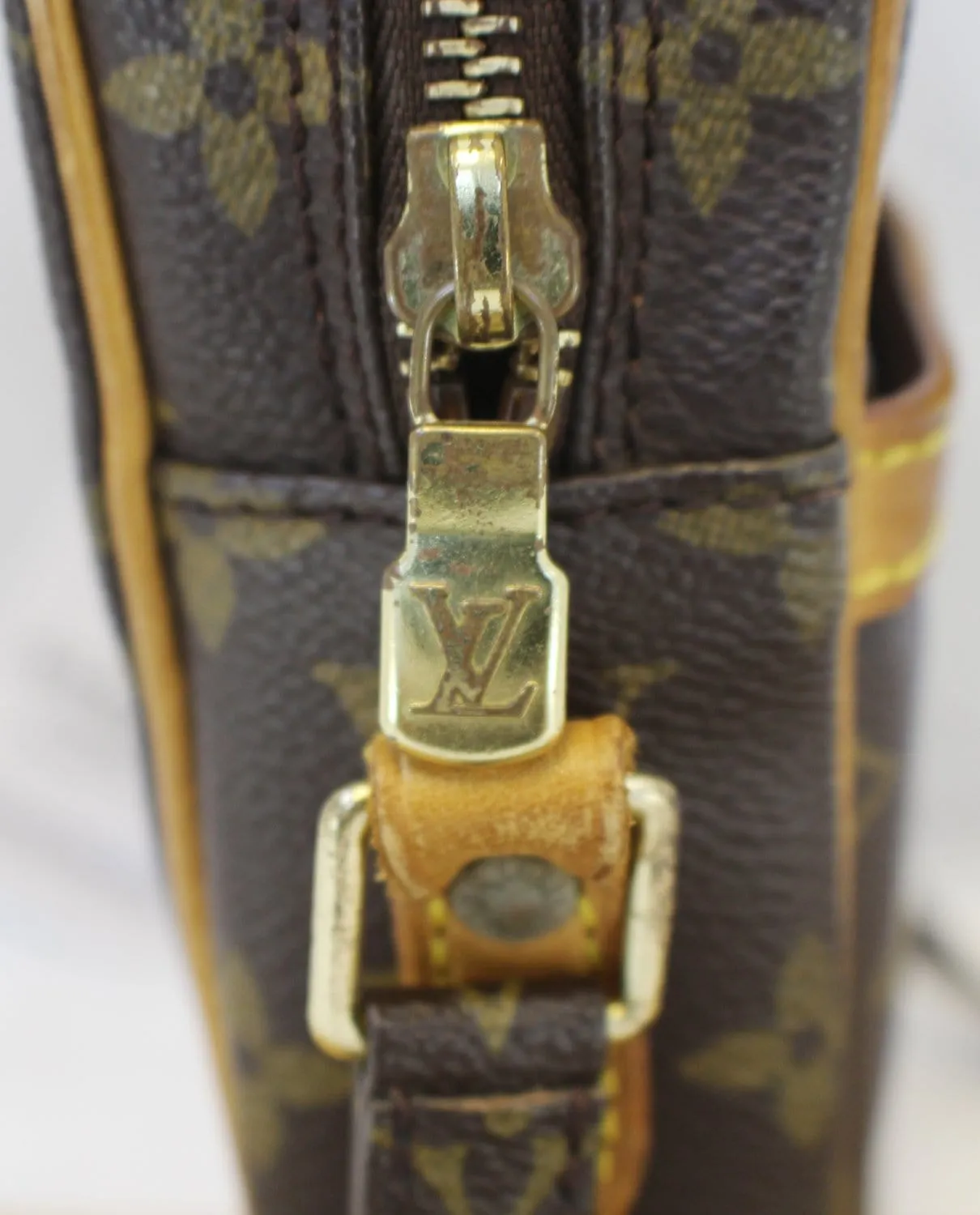 LOUIS VUITTON Monogram Canvas Danube Crossbody Bag