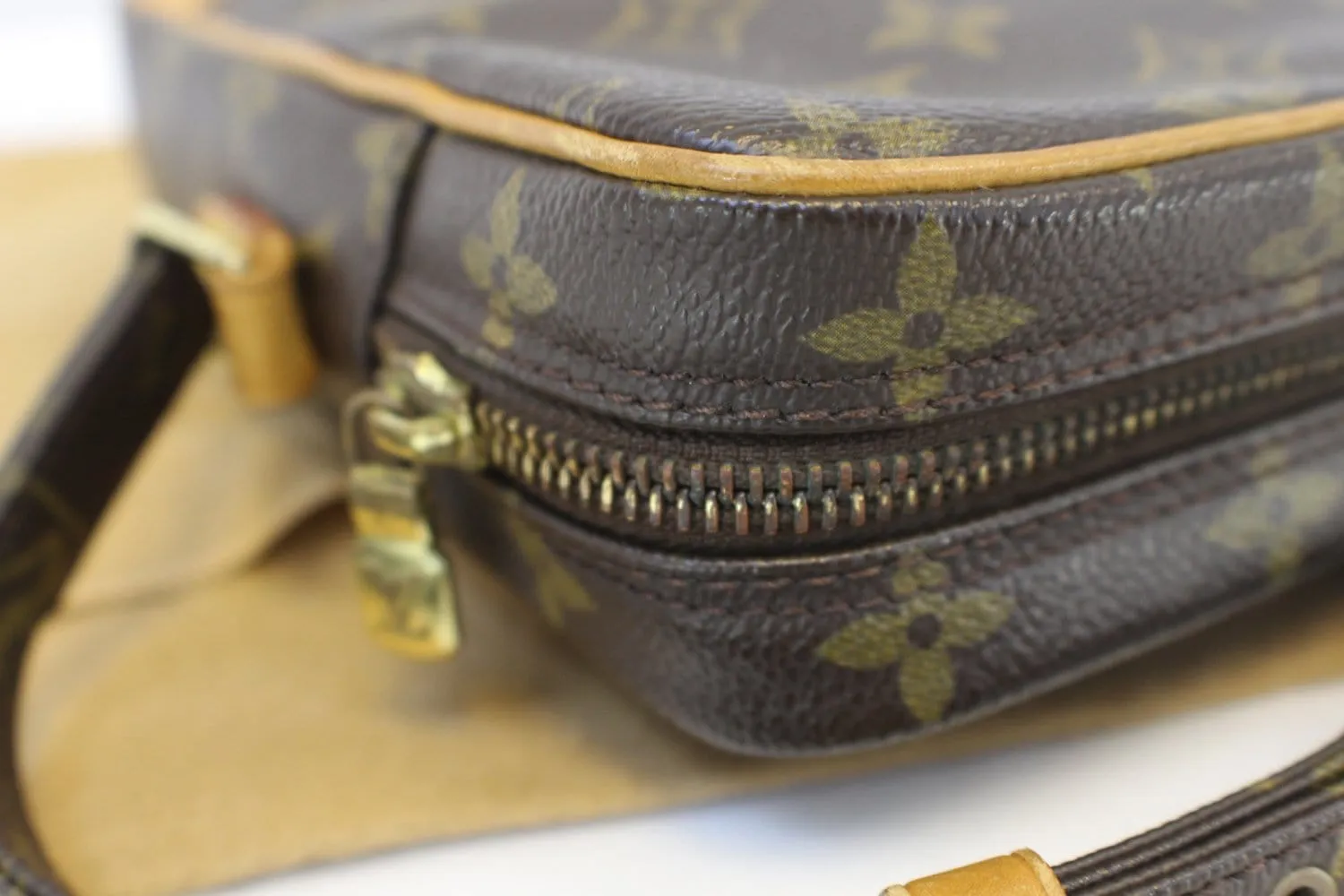 LOUIS VUITTON Monogram Canvas Danube Crossbody Bag