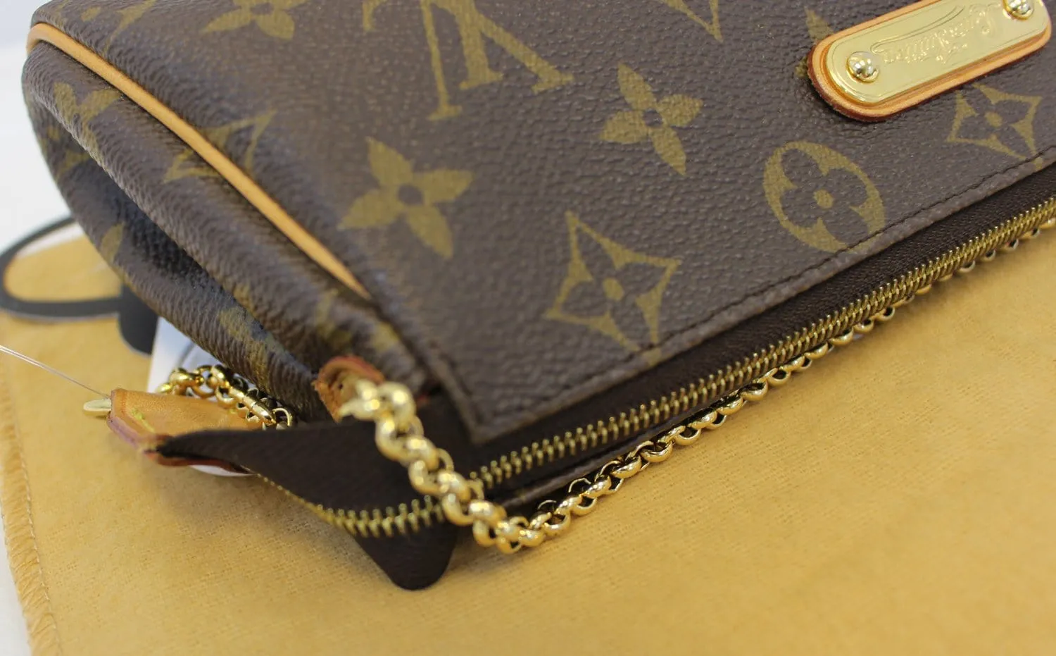 LOUIS VUITTON Monogram Canvas Eva Accessories Pouch Bag