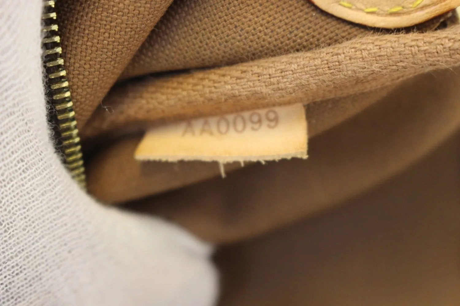 LOUIS VUITTON Monogram Canvas Eva Accessories Pouch Bag