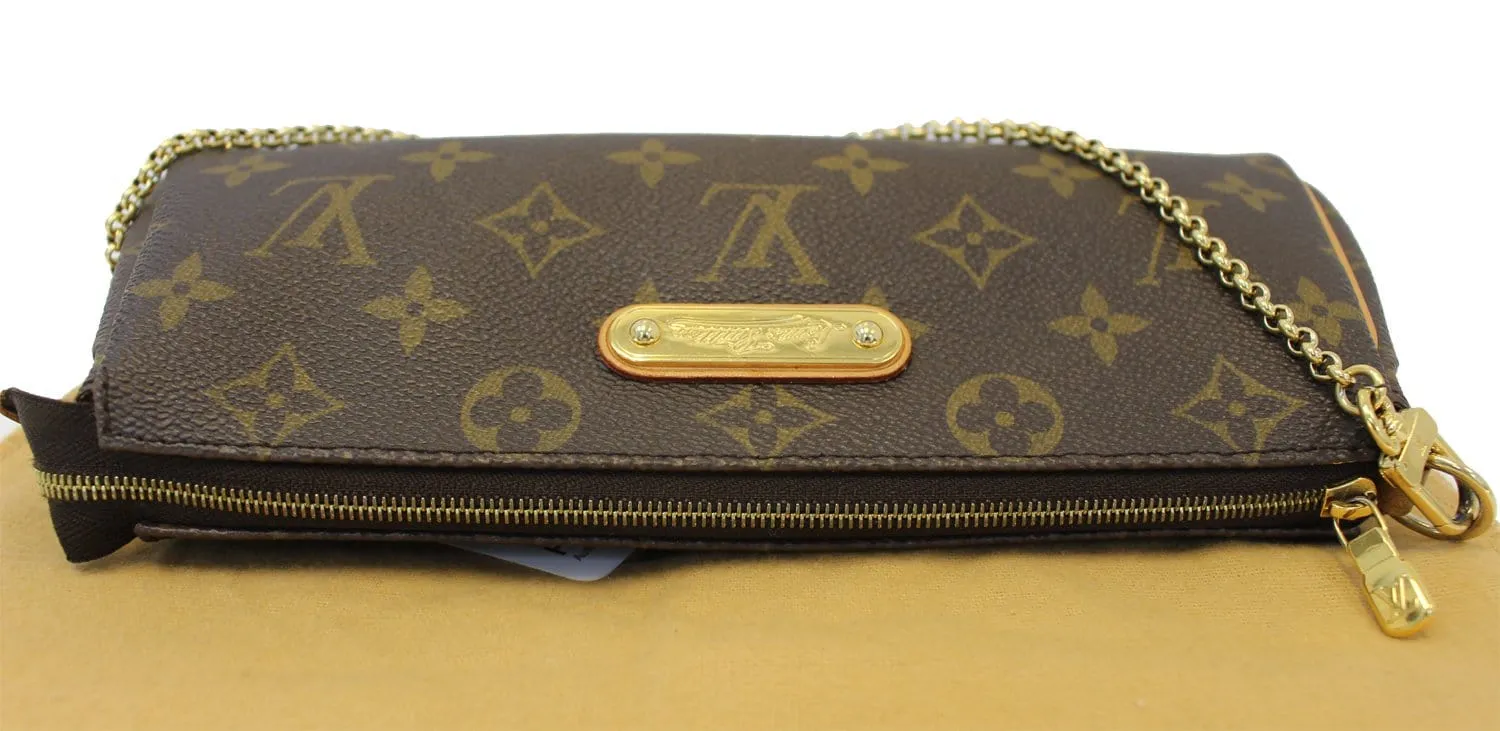 LOUIS VUITTON Monogram Canvas Eva Accessories Pouch Bag