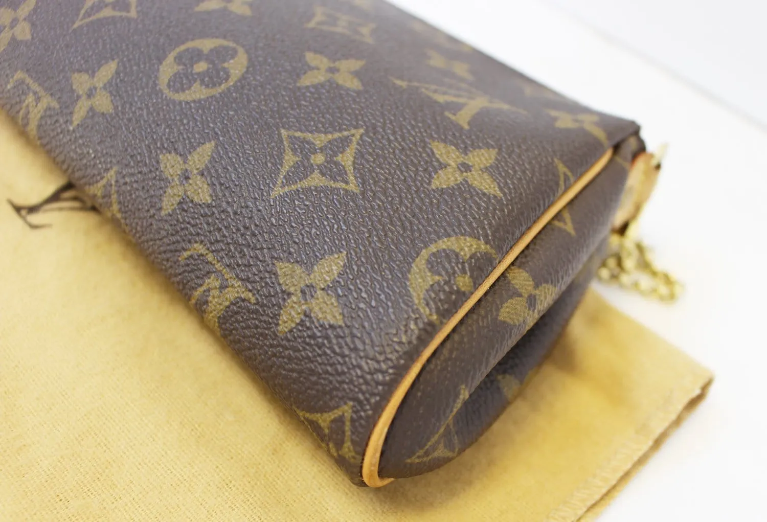 LOUIS VUITTON Monogram Canvas Eva Accessories Pouch Bag
