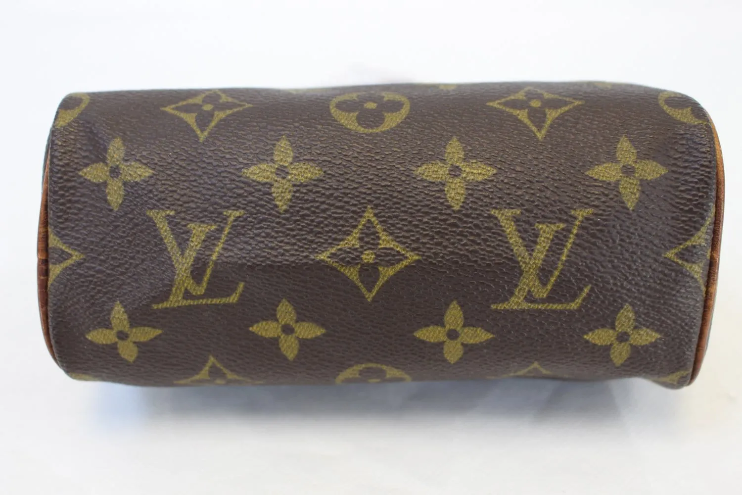 LOUIS VUITTON Monogram Canvas Mini Speedy Satchel  Bag