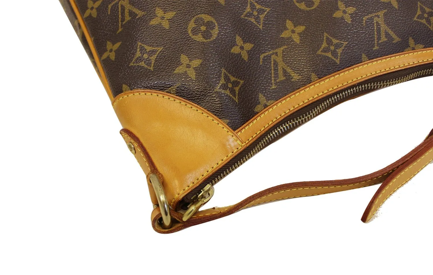 LOUIS VUITTON Monogram Canvas Odeon MM Crossbody Bag