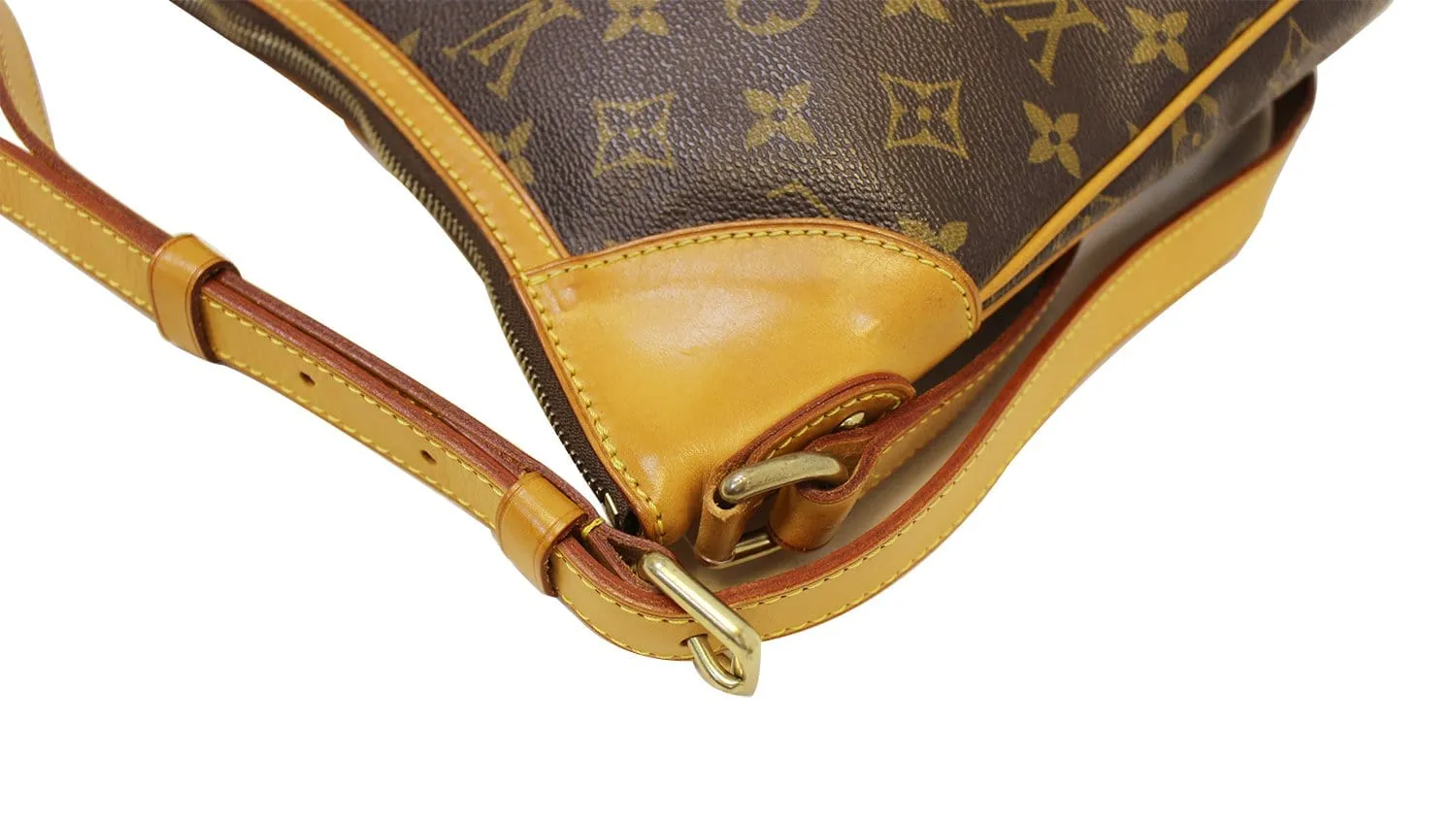 LOUIS VUITTON Monogram Canvas Odeon MM Crossbody Bag