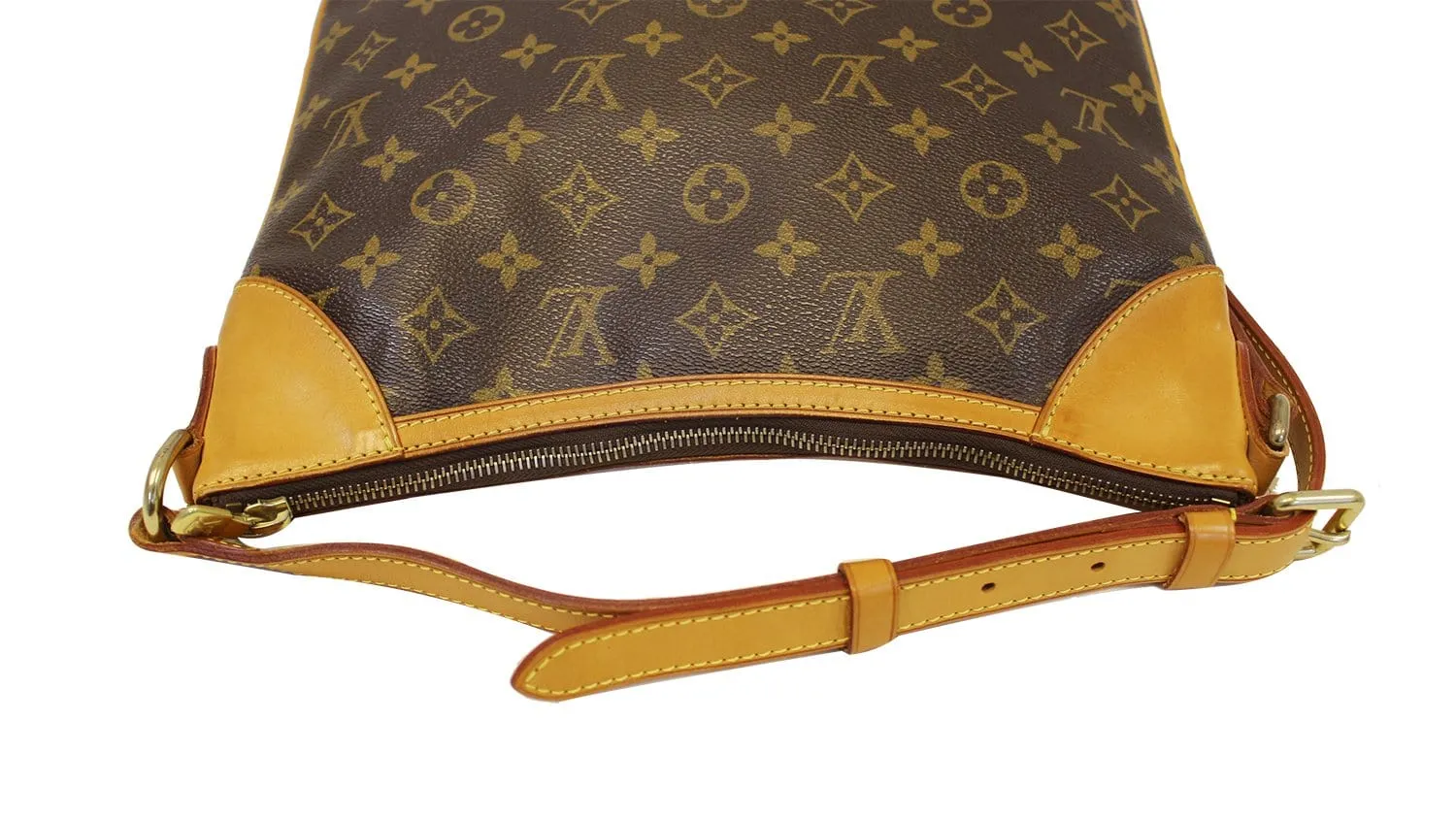 LOUIS VUITTON Monogram Canvas Odeon MM Crossbody Bag