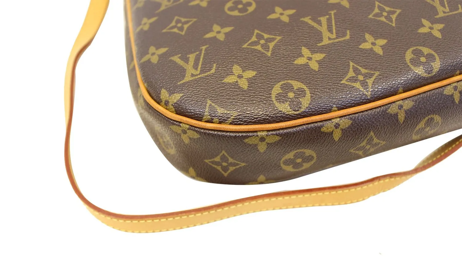 LOUIS VUITTON Monogram Canvas Odeon MM Crossbody Bag