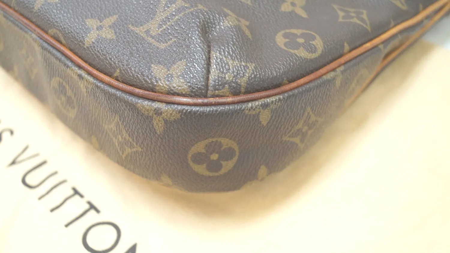 LOUIS VUITTON Monogram Canvas Odeon PM Shoulder Bag