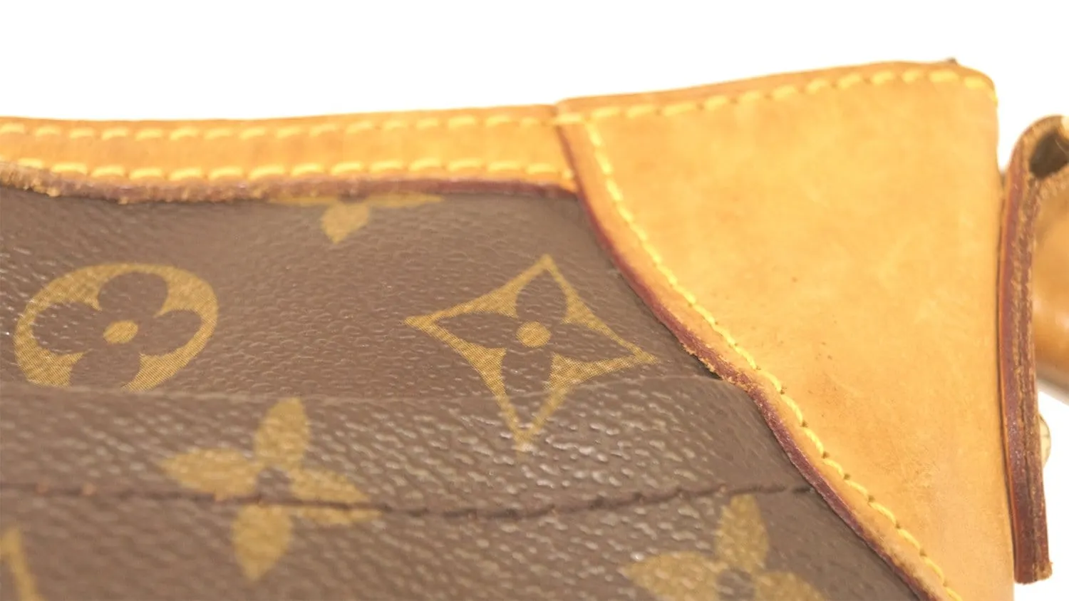 LOUIS VUITTON Monogram Canvas Odeon PM Shoulder Bag