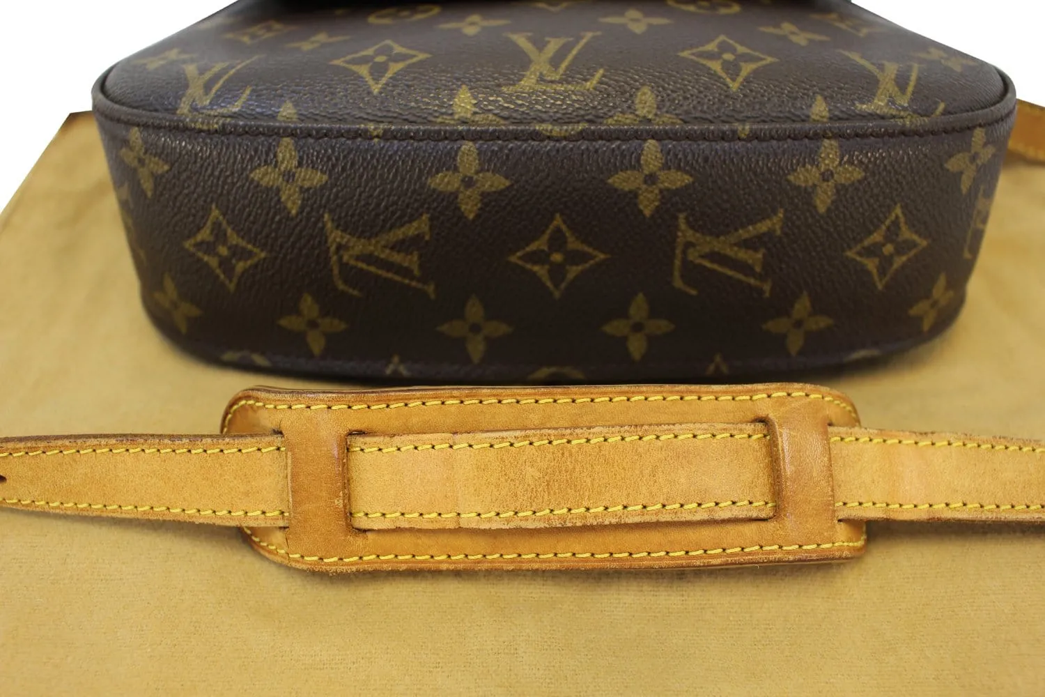 LOUIS VUITTON Monogram Canvas Saint Cloud GM Crossbody