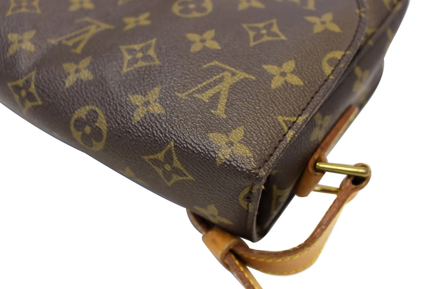 LOUIS VUITTON Monogram Canvas Saint Cloud GM Shoulder Bag