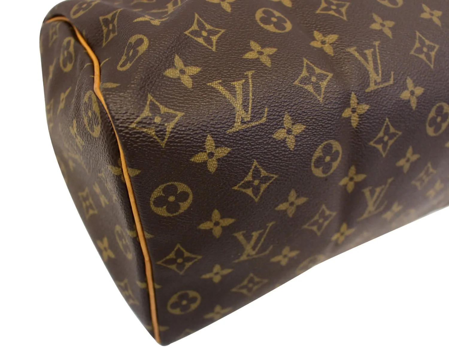 LOUIS VUITTON Monogram Canvas Speedy 35 Satchel Bag