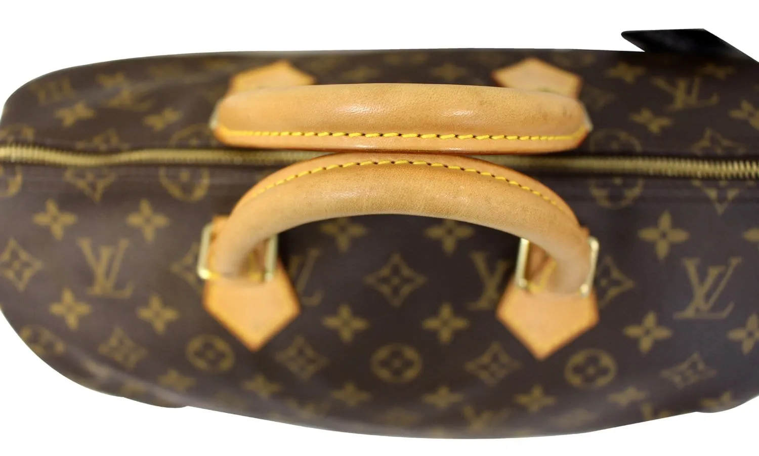 LOUIS VUITTON Monogram Canvas Speedy 35 Satchel Bag