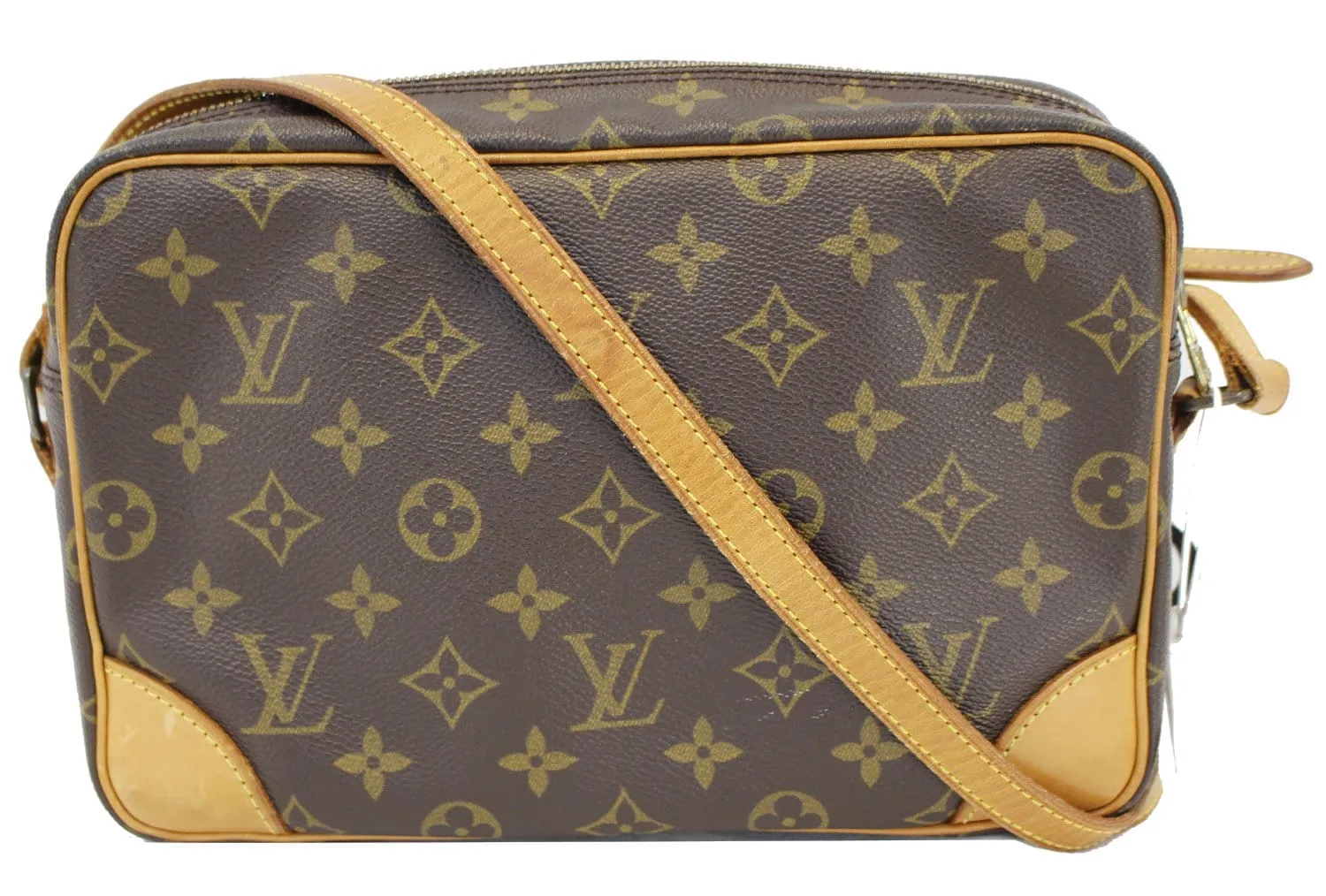LOUIS VUITTON Monogram Canvas Trocadero 27 Crossbody Bag