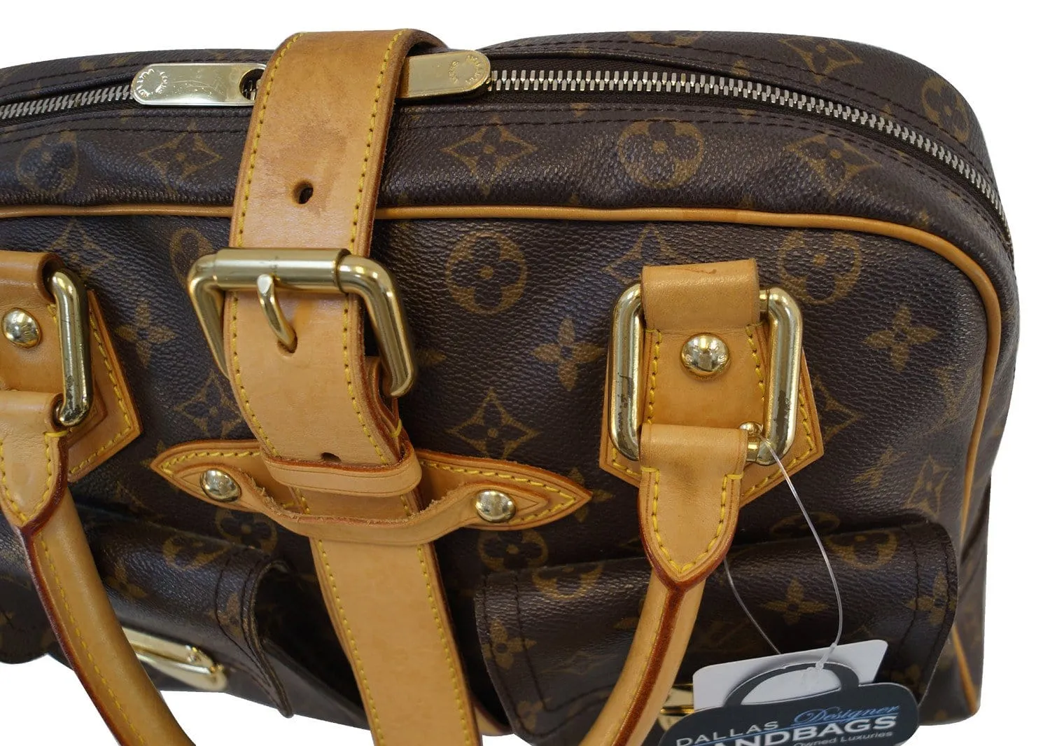 LOUIS VUITTON Monogram Manhattan GM Satchel Bag