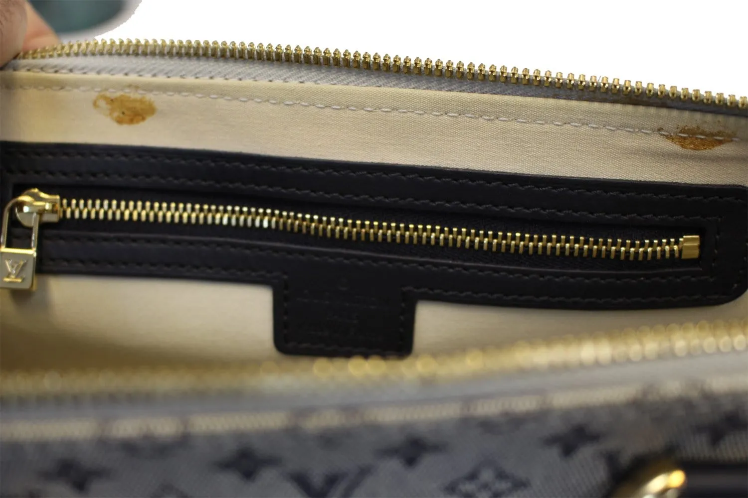 LOUIS VUITTON Monogram Mini Almaron Satchel Bag