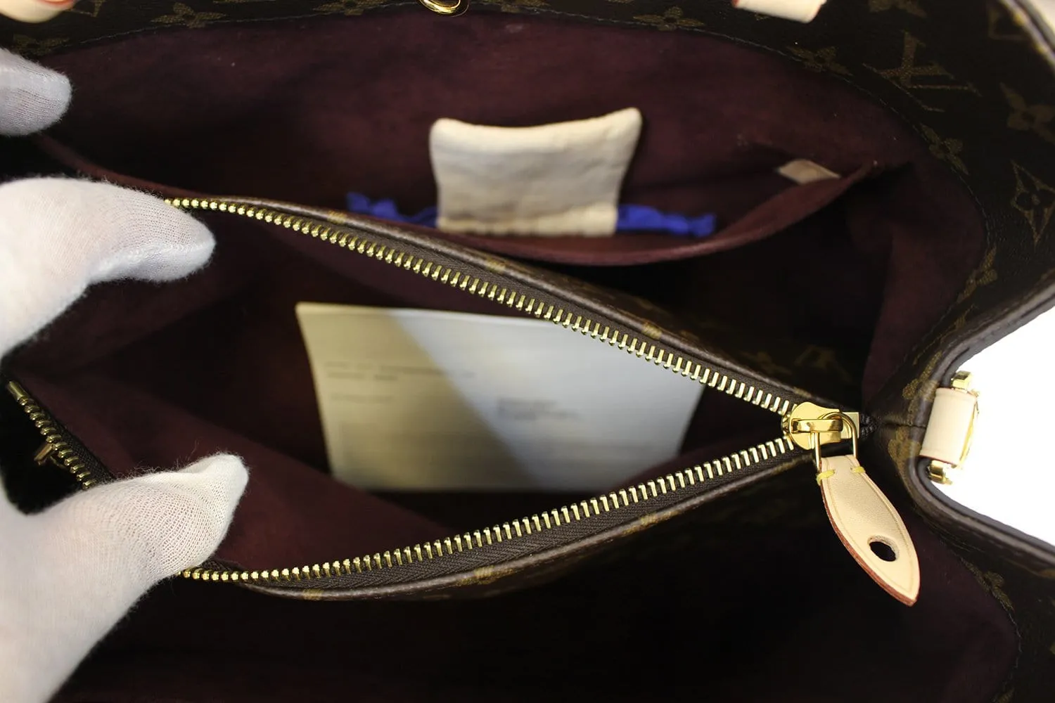 LOUIS VUITTON Monogram Montaigne GM Shoulder Handbag