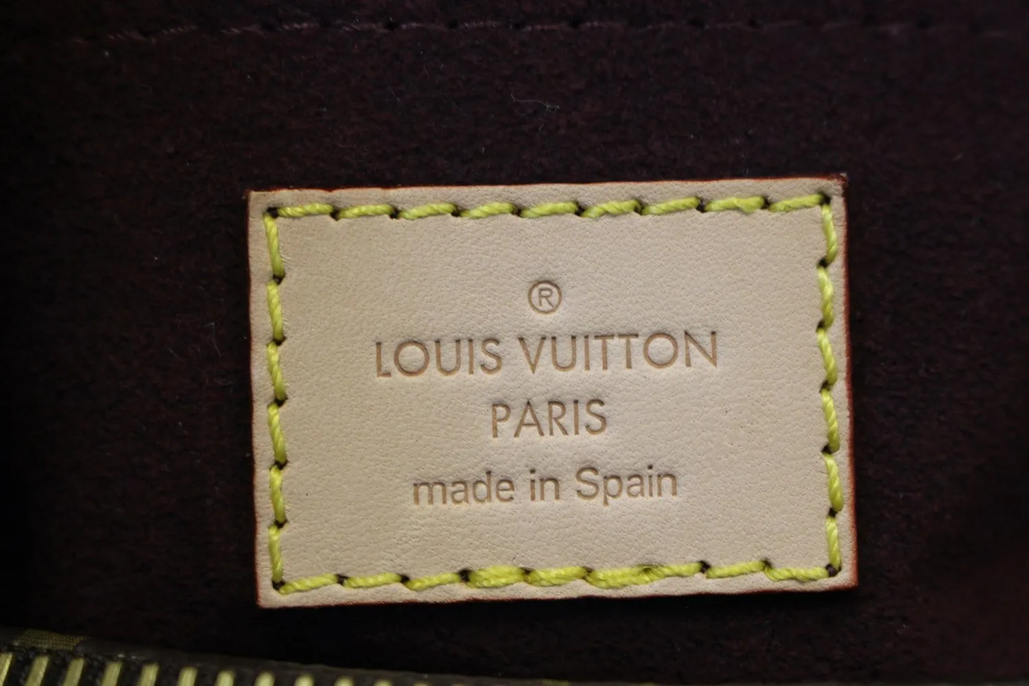 LOUIS VUITTON Monogram Montaigne MM Shoulder Handbag