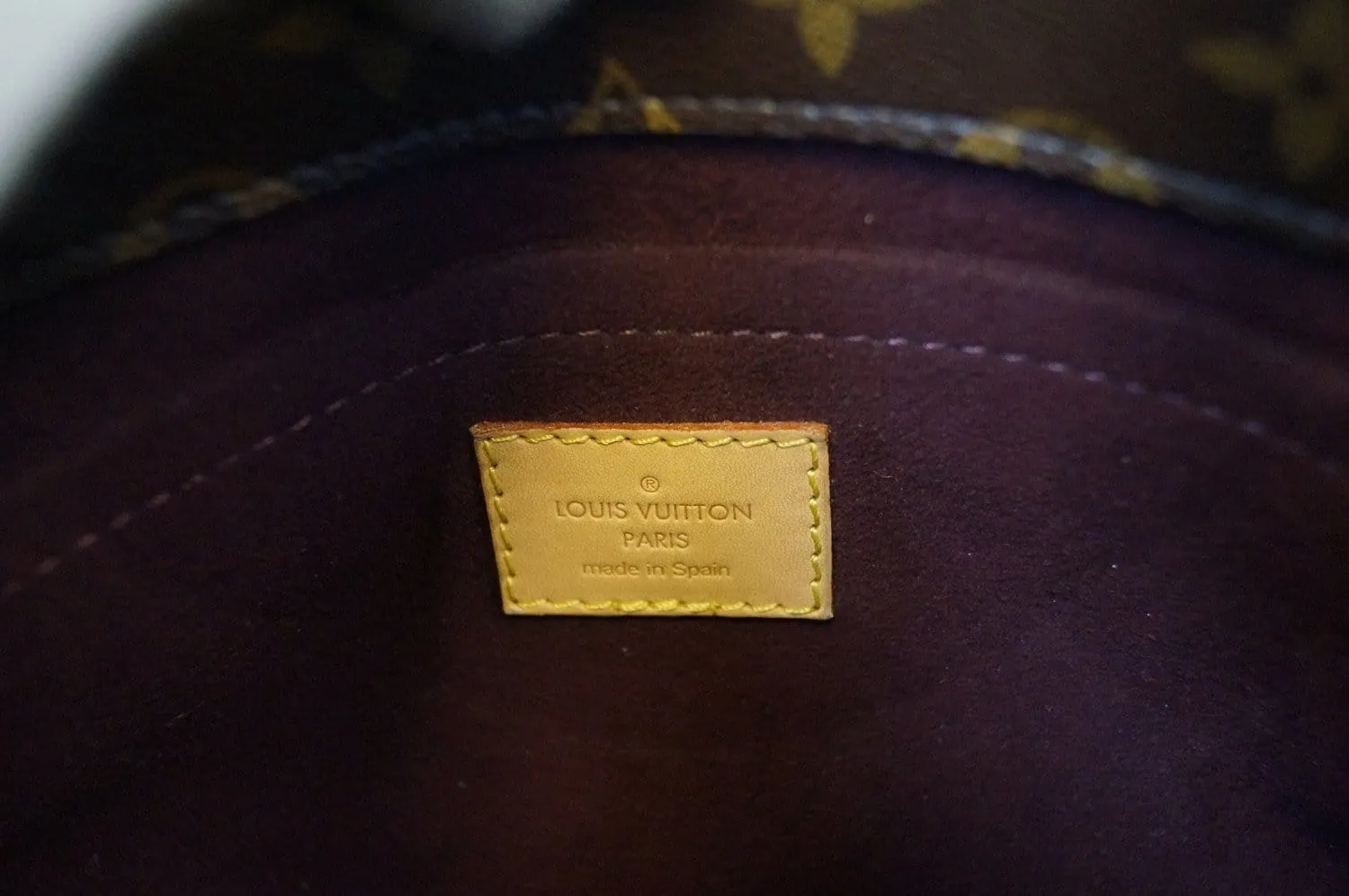 LOUIS VUITTON Monogram Montaigne MM Shoulder Handbag