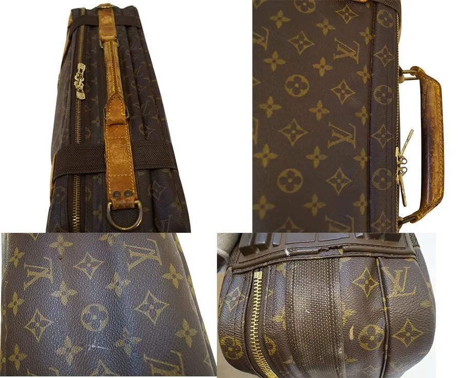 LOUIS VUITTON Monogram Satellite 53 Travel Suitcase Handbag