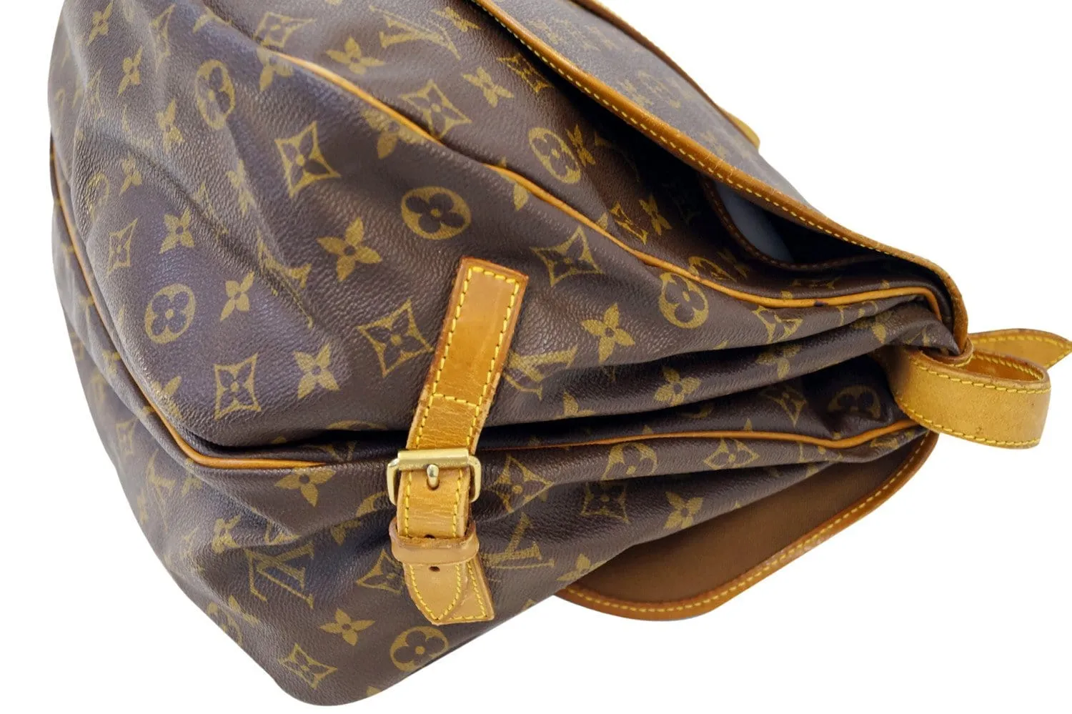 LOUIS VUITTON Monogram Saumur 35 Shoulder Bag