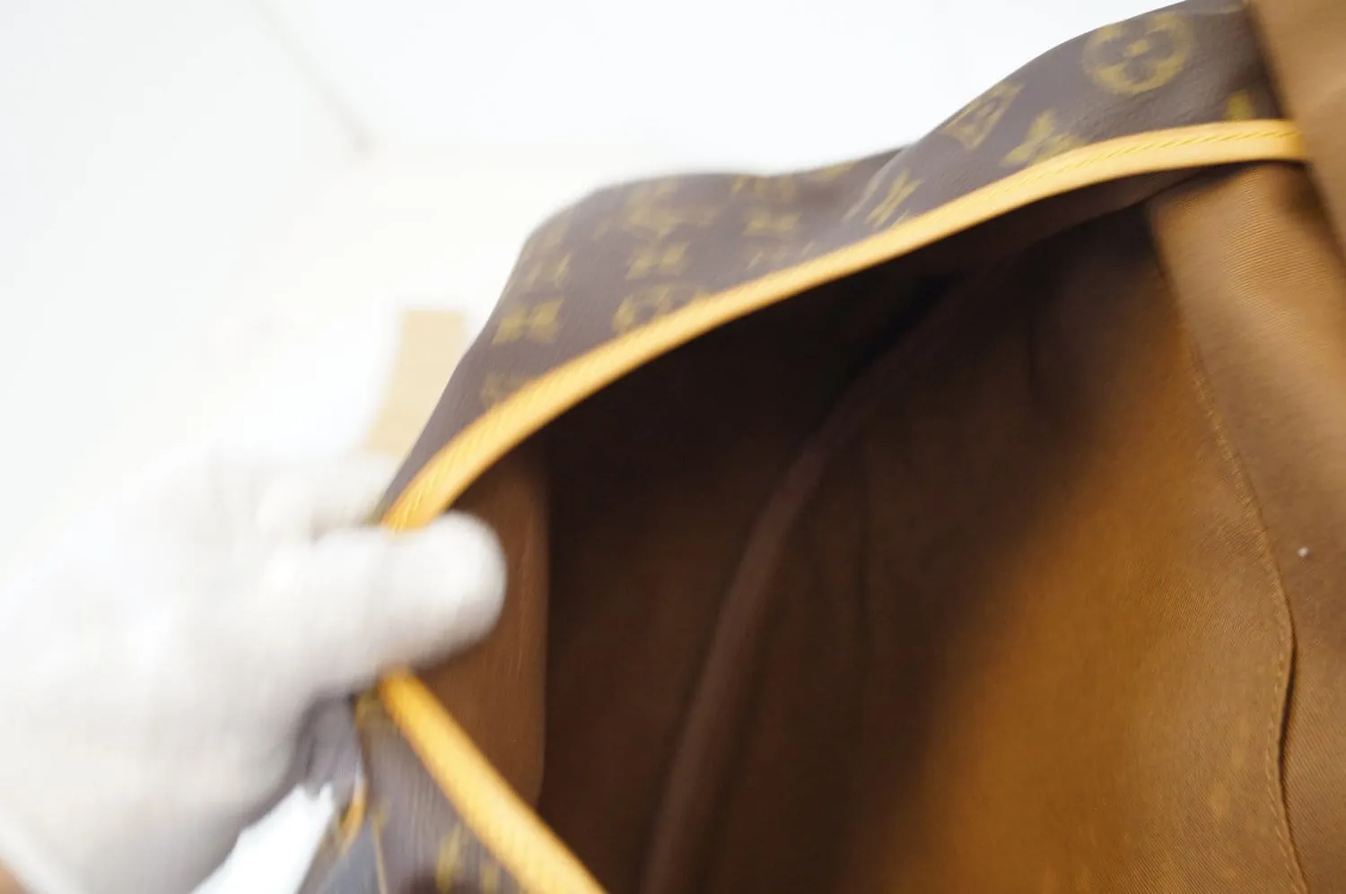 LOUIS VUITTON Monogram Saumur 35 Shoulder Bag