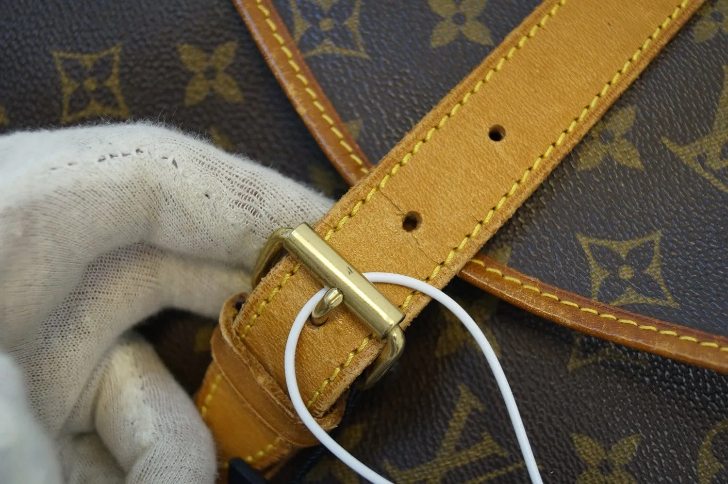 LOUIS VUITTON Monogram Saumur 35 Shoulder Bag