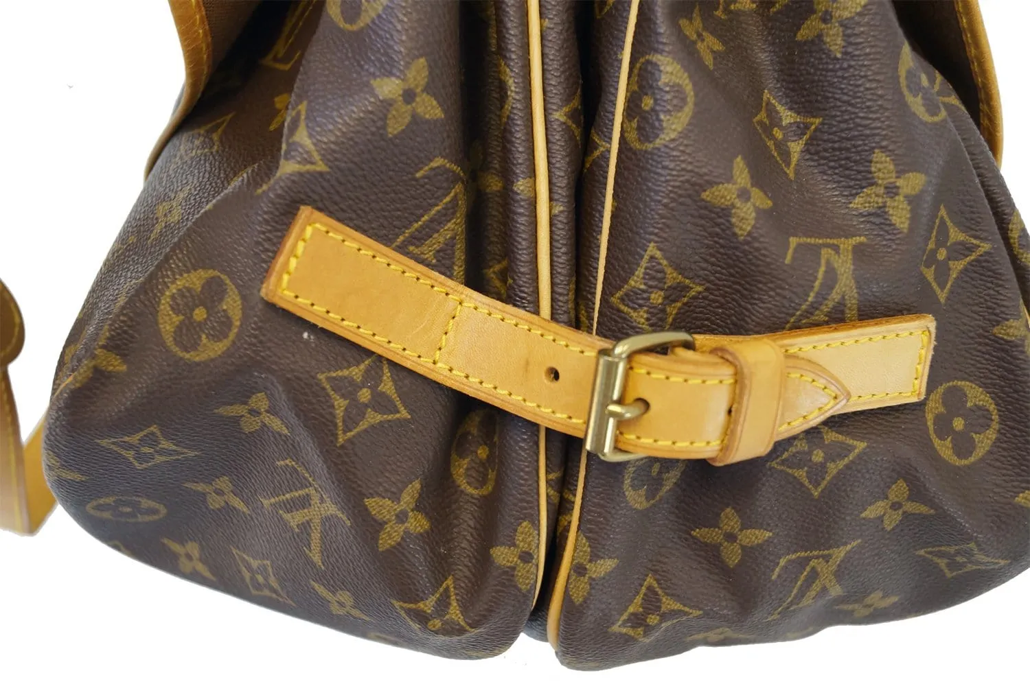LOUIS VUITTON Monogram Saumur 35 Shoulder Bag